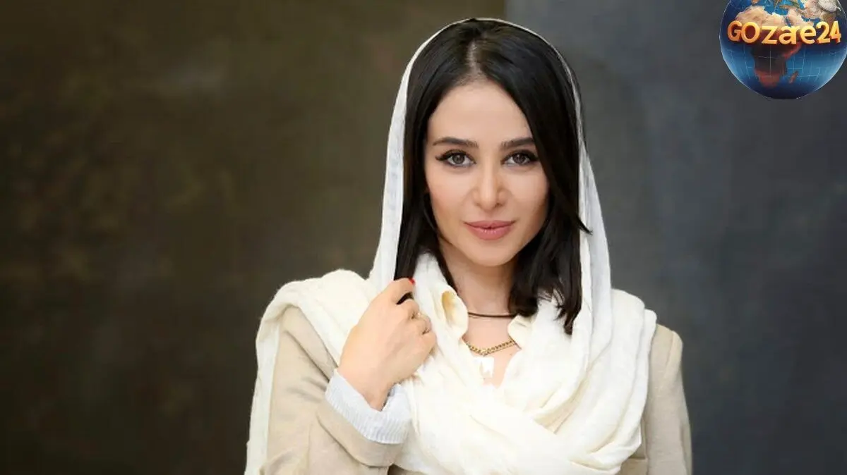 رژ لب و لاک قرمز الناز حبیبی، جلیقه قرمز که کم داشت را کامل کرد!
