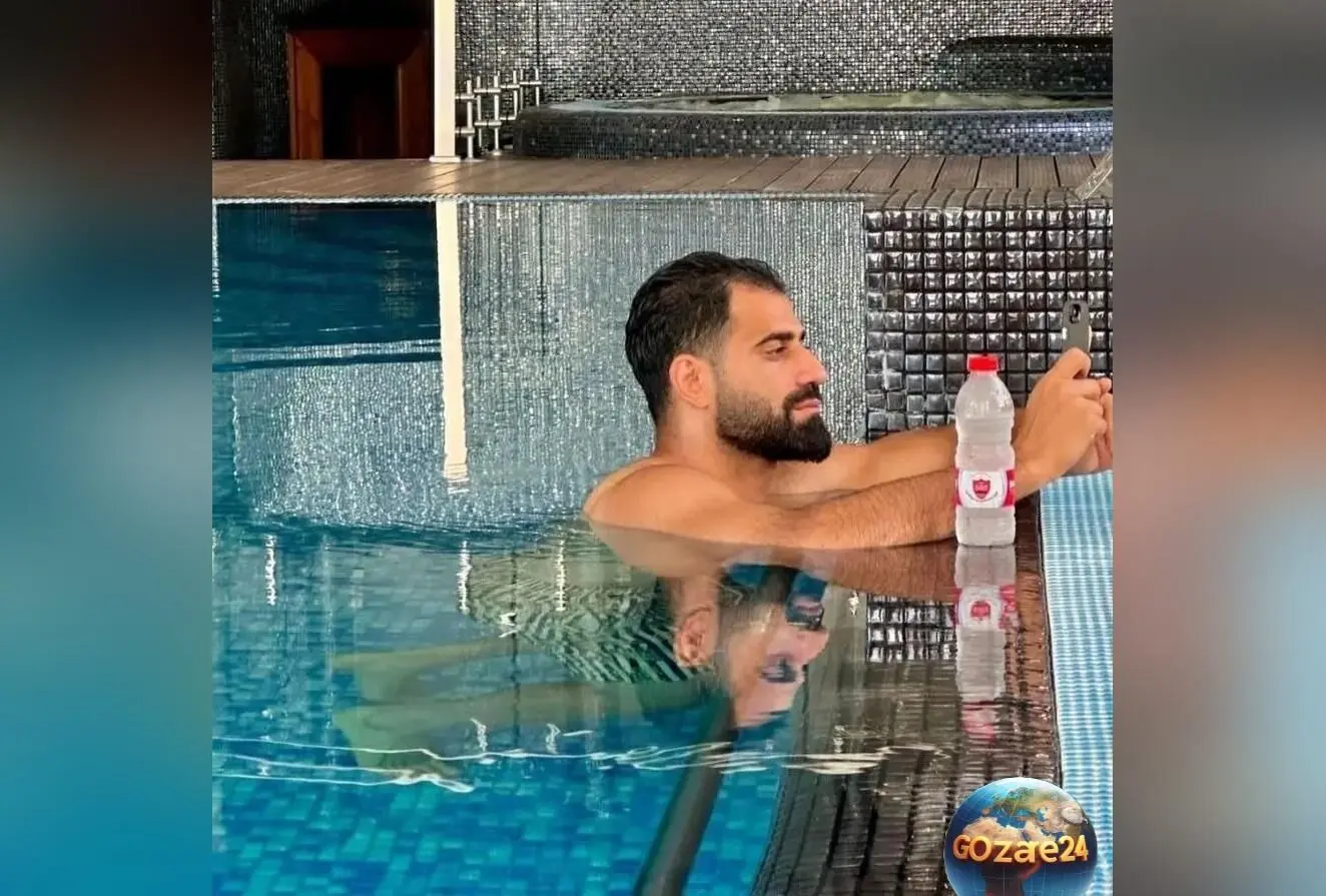 تصویر لوکس و خاص از استخر و جکوزی مدرن حسین کنعانی زادگان؛ دنج و آرامش‌بخش با امکانات برتر